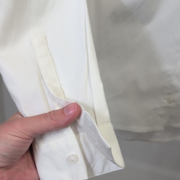 Nine West White Button-Up Shirt - Picture 5 of 6